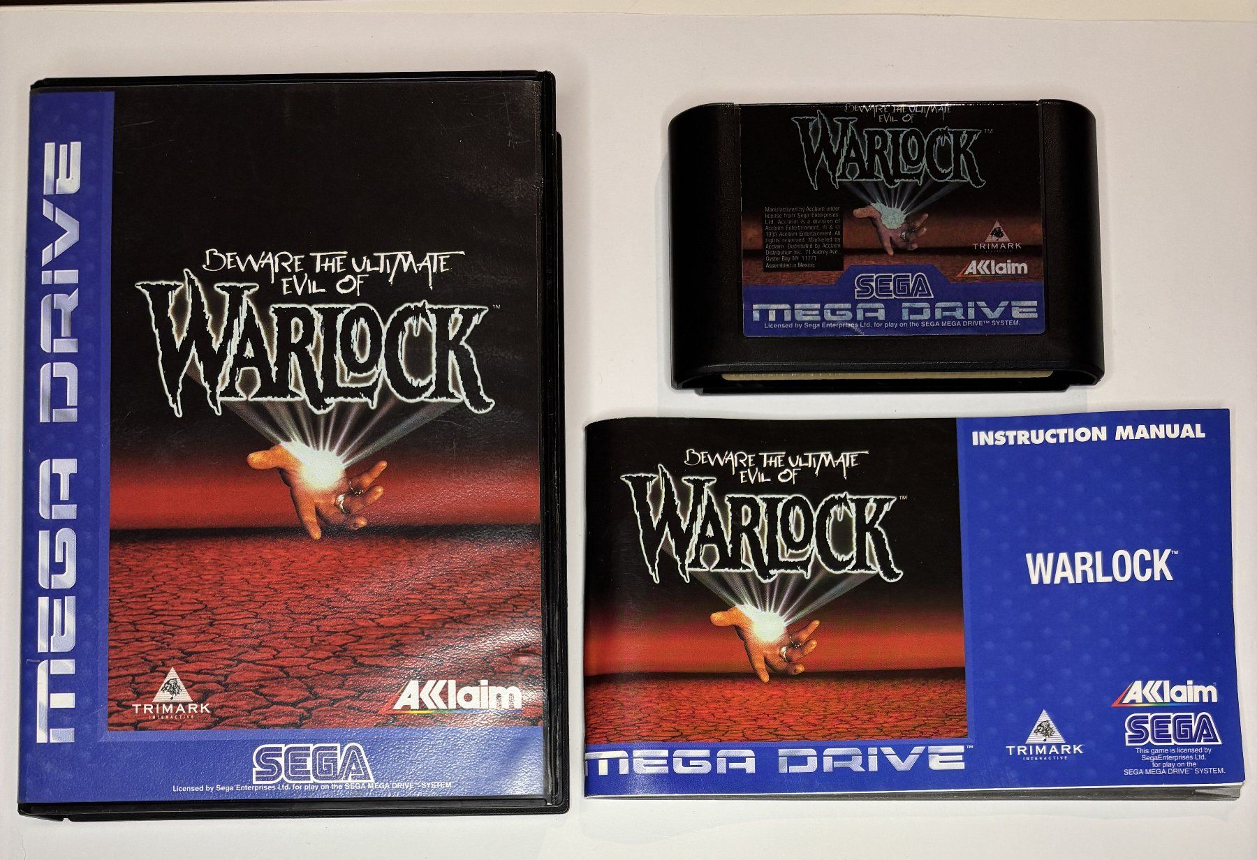 Sega Giochi: MD - Beware the ultimate Evil of Warlock – Usato da Allschwil venduto da Bullach