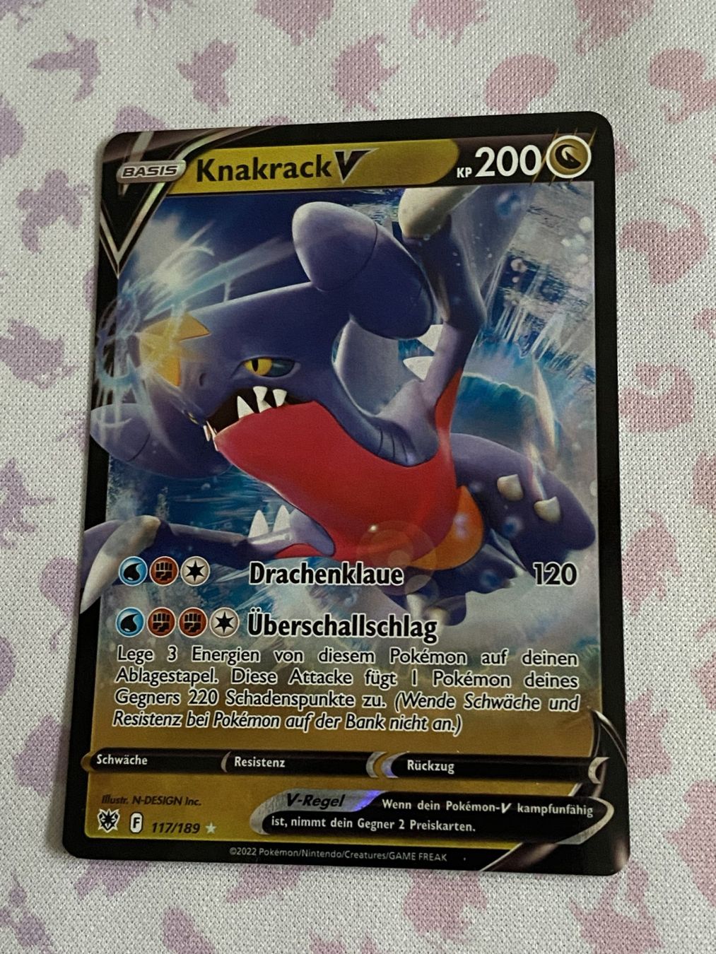 Cartoline: Knakrack V 117/189 Astralglanz – Usato da Reinach venduto da Sobek96