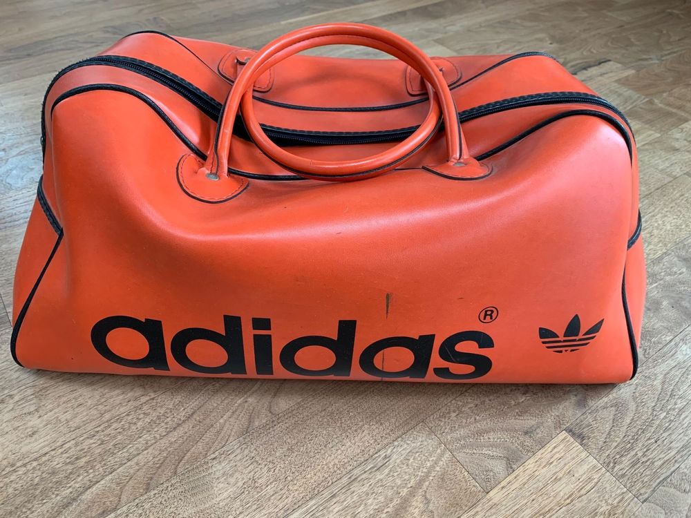 Adidas sporttasche cheap retro leder