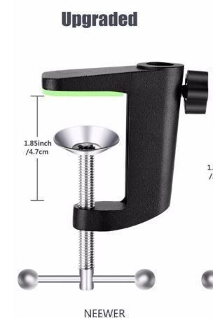 Supporti per strumenti musicali & leggii: ✅ NEU Mikrofonständer Tischständer Popfilter – Nuovo e nell'imballaggio originale da Wittenbach venduto da ChinaSeidenstrasse 2