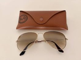 Ray Ban Sonnenbrille gold
