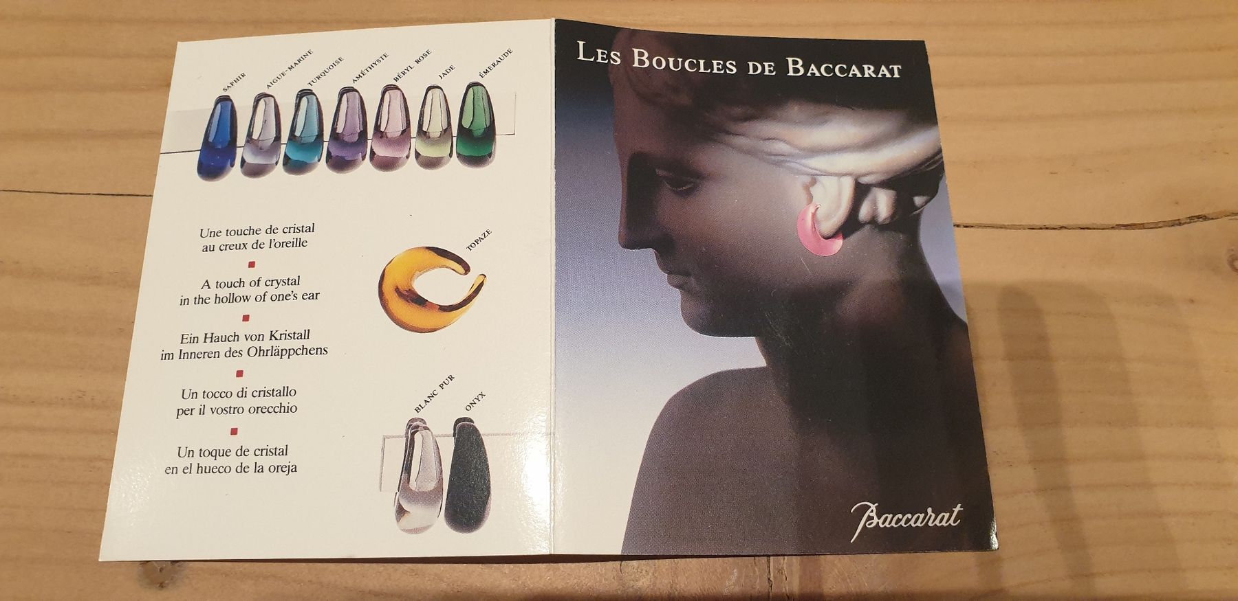 Baccarat Boucles d'oreille: Baccarat Ohrringe – D'occasion à Dornach par eli_69hq 3