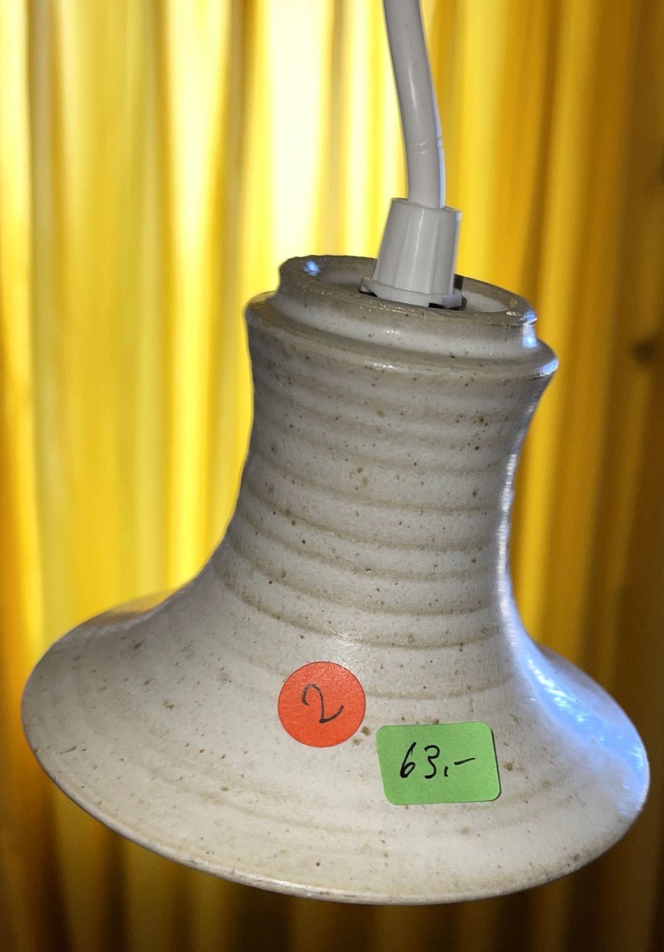 Lampadari & plafoniere: Hängelampe aus Keramik (2) – Nuovo (secondo la descrizione) da Lutzenberg venduto da Truhe