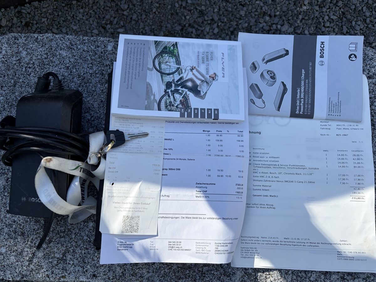 Flyer Velos: Flyer eBike mit tiefem Einstieg, Bosch Motor – Gebraucht aus Winterthur von silen 6