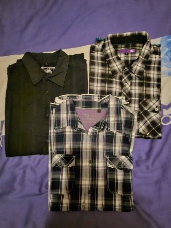 3 Hemden Grösse XL, L und M.