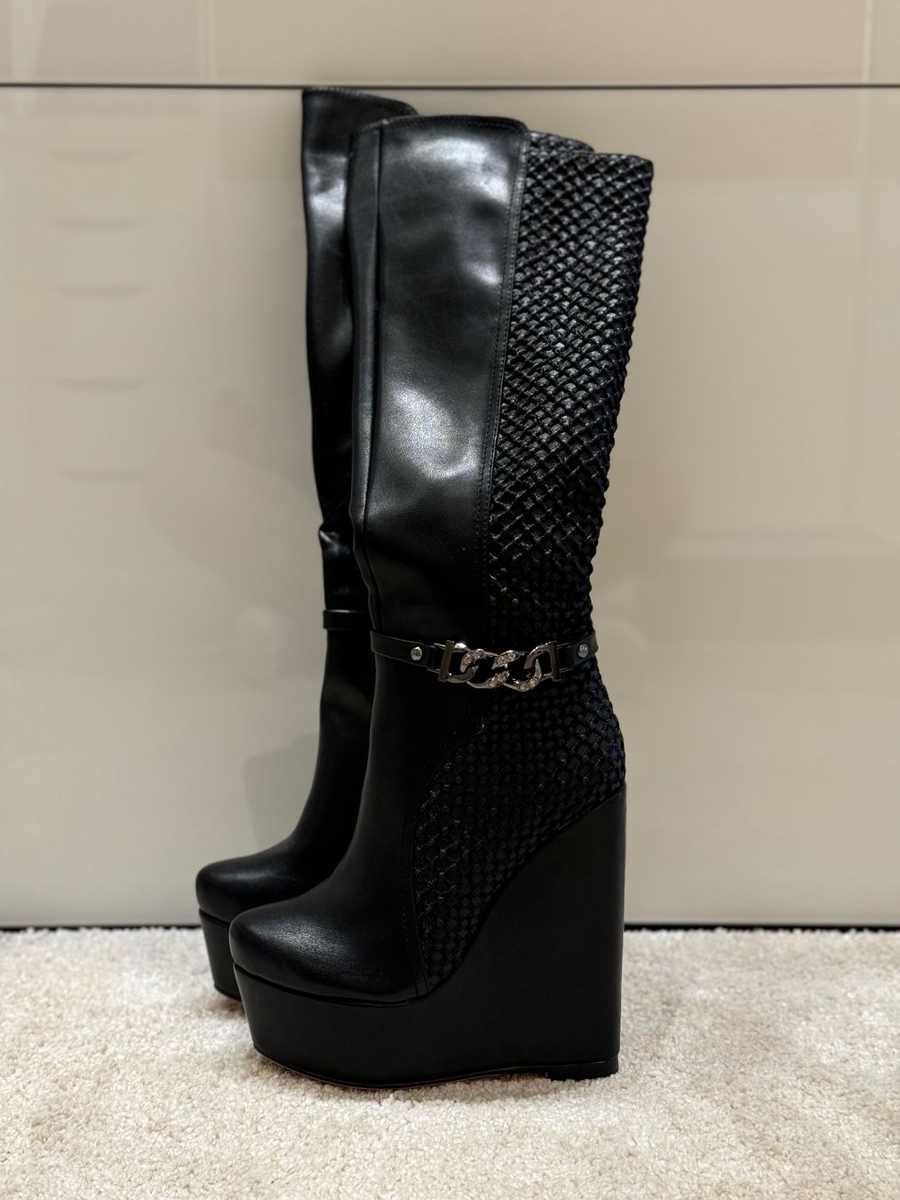 Scarpe da donna: Plateu Wedge Boots, Gr. 39 – Nuovo (secondo la descrizione) da Oberdiessbach venduto da j_schafi 1
