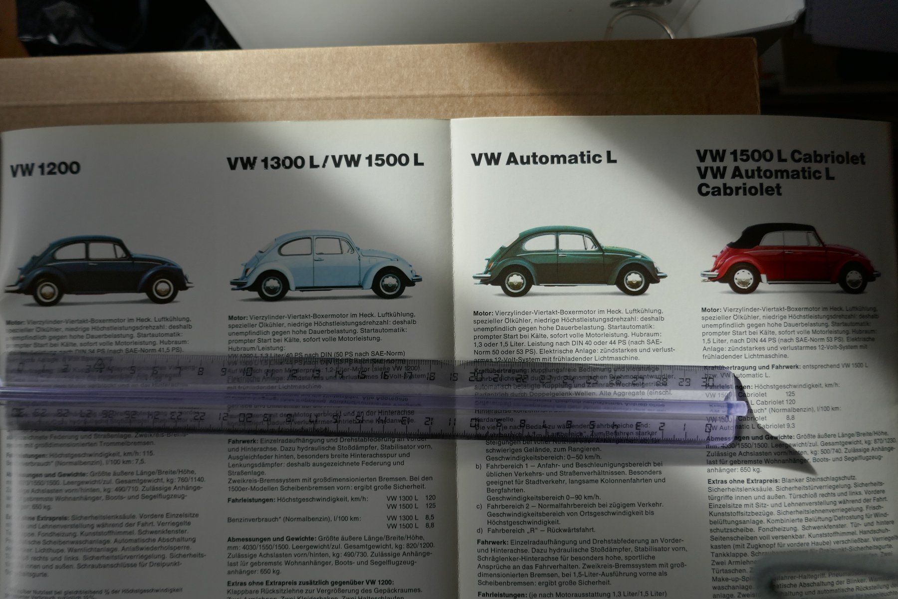 VW Documenti: VW Käfer  1970, Originalprospekt – Usato da Madiswil venduto da ML911 9