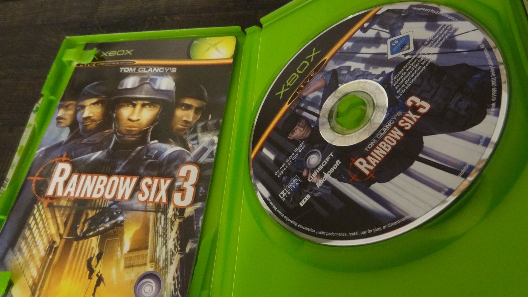Microsoft Giochi: Tom Clancy's Rainbow Six 3 XBOX AB 5 FRANKEN – Usato da Olten venduto da Disc-Ausverkauf 1