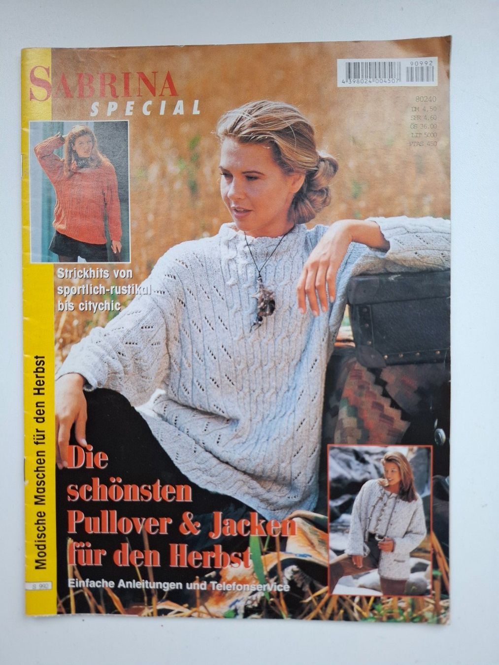 Riviste & Magazine: Sabrina Special Strickheft Pullover Jacken Herbst – Nuovo e nell'imballaggio originale da Oensingen venduto da Wabuoe