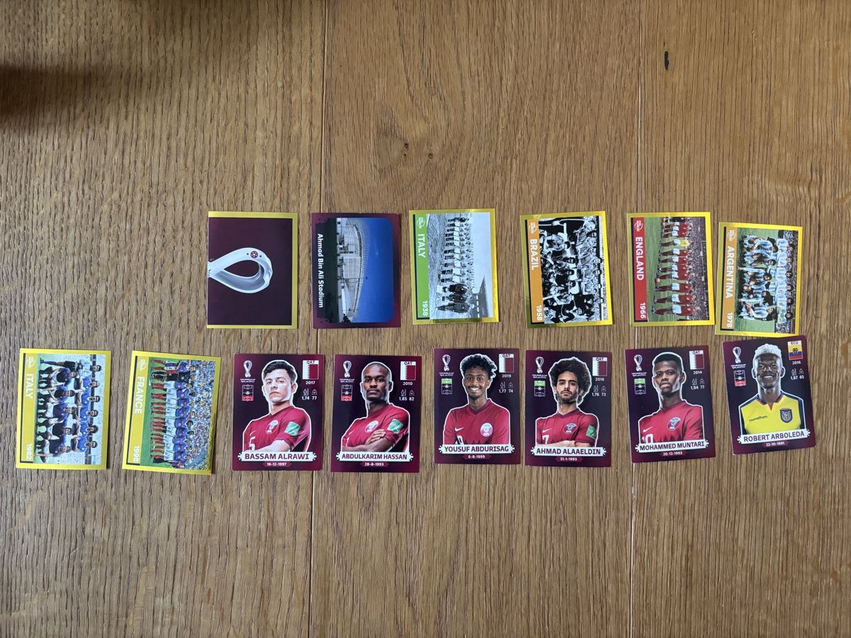 Panini Cartes à collectionner: WM 2022 Sticker Panini – D'occasion à Würenlos par Ashley24 1