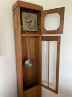 Antike Standuhr / Sockeluhr, Top Zustand, Holz, Rarität