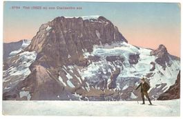 AK Alpinist mit Tödi