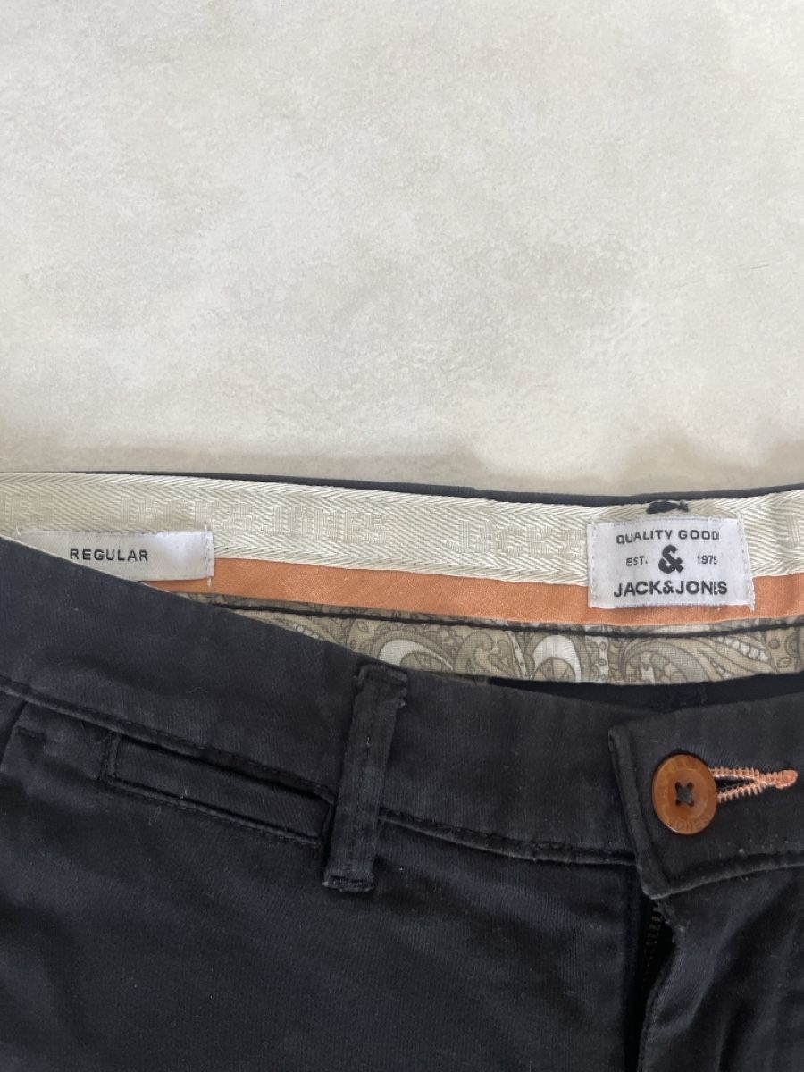 Jack & Jones Hosen: Pantalon noir taille 32 – Gebraucht aus Delémont von gabrielquintas9 2