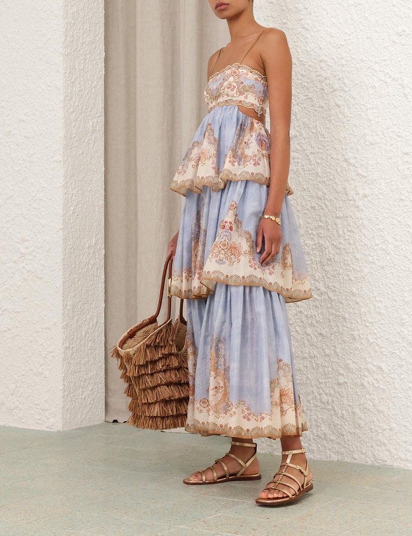 Kleider: Elegant Silk Maxi Dress – Neu (gemäss Beschreibung) aus St.Josefen von lop_lh8d 3