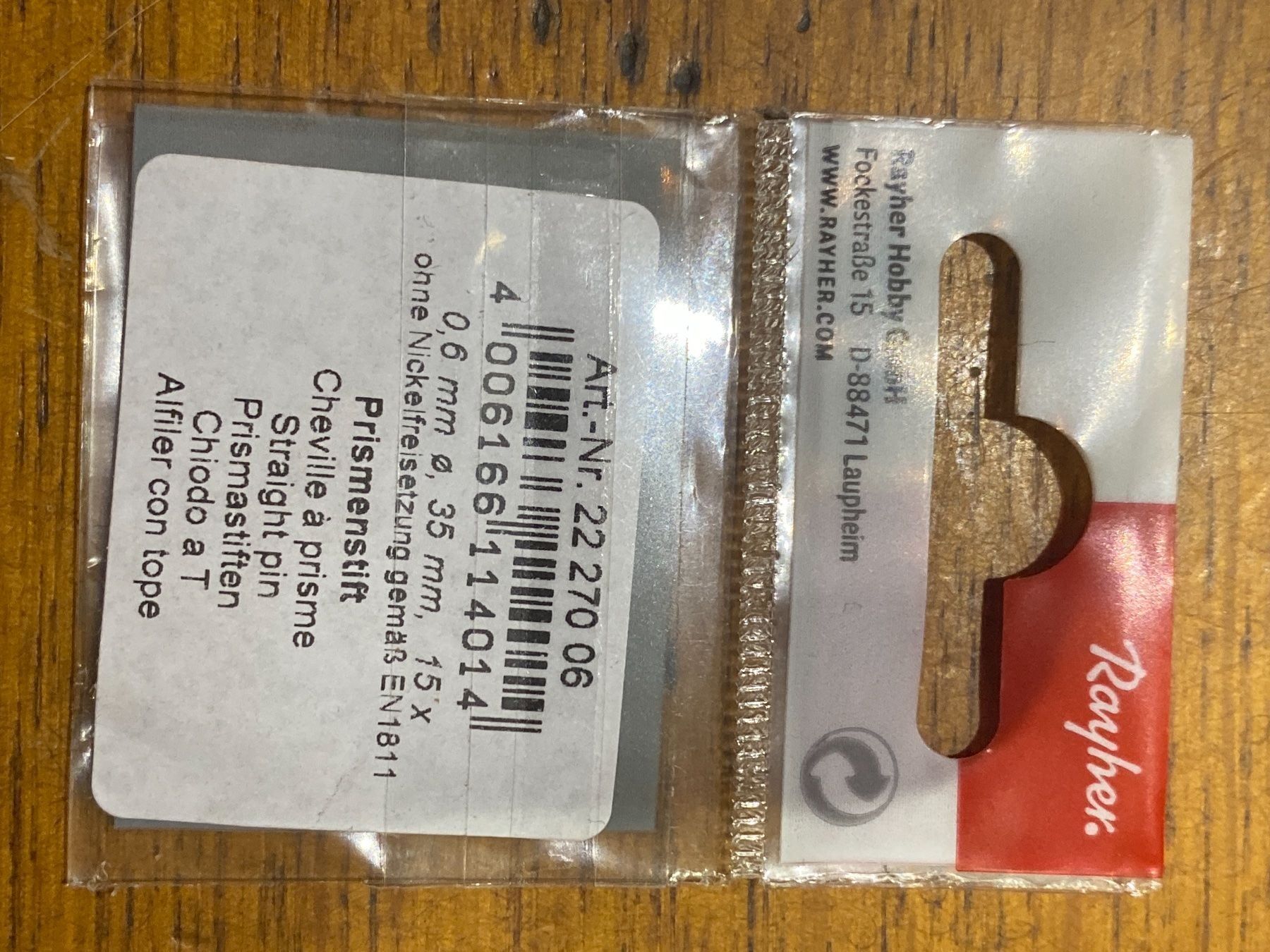 Kit bricolage: Prismenstift cheville prisme 2227006 – Nuovo e nell'imballaggio originale da Lajoux JU venduto da Briard0 1