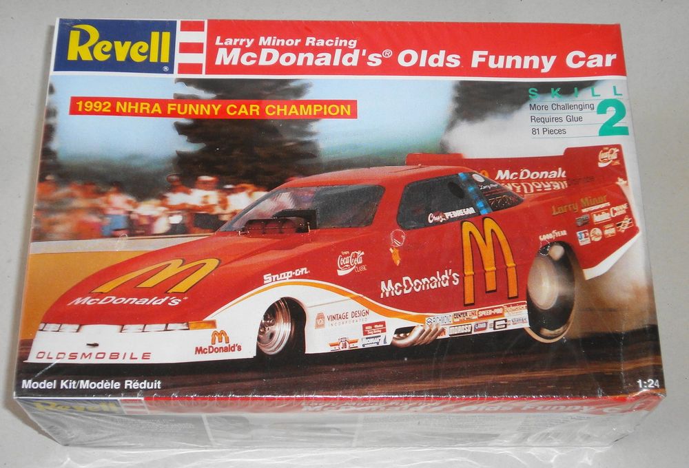 Revell Larry Minor Racing McDonald's Olds Funny Car 1:24 sea | Kaufen ...