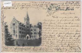 Gruss aus Aarau - Gewerbemuseum 1899