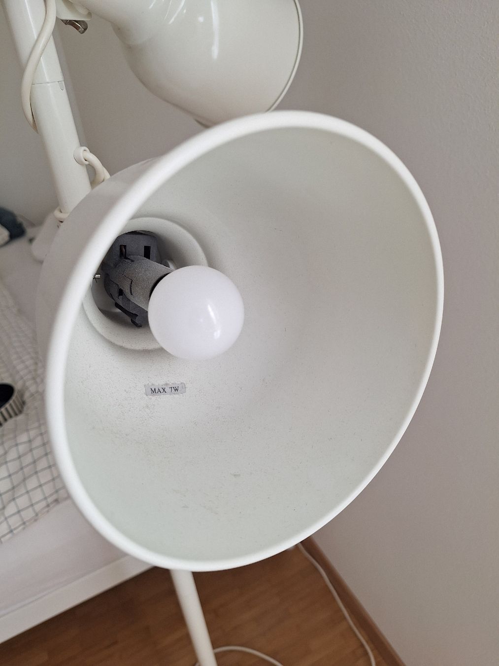 Ikea Lampen: Standleucht Hektar Ikea weiss – Gebraucht aus Zürich von ser_r2vf 1