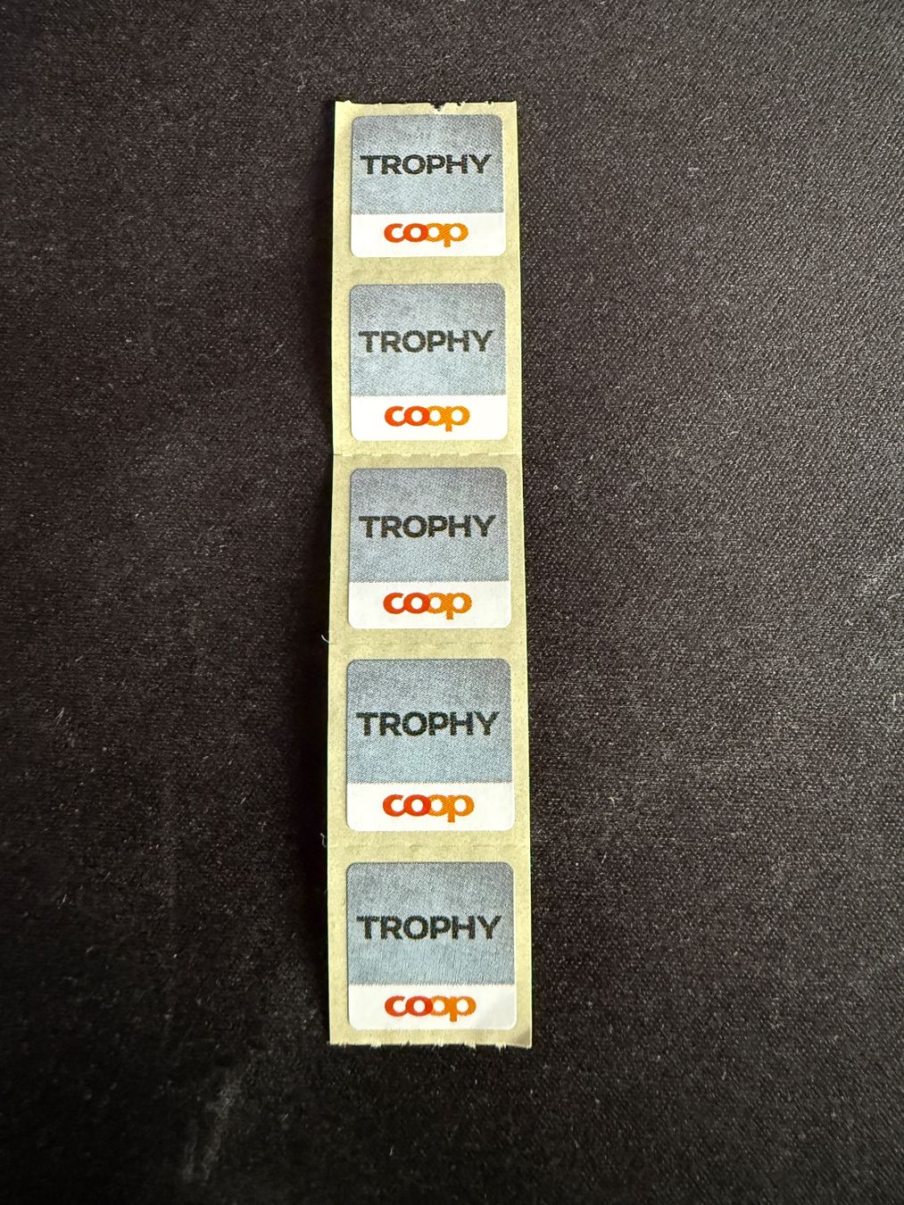 Coop Sammelmarken & -punkte: Coop Trophy Märkli – Neu und originalverpackt aus Goldach von igwhitestar