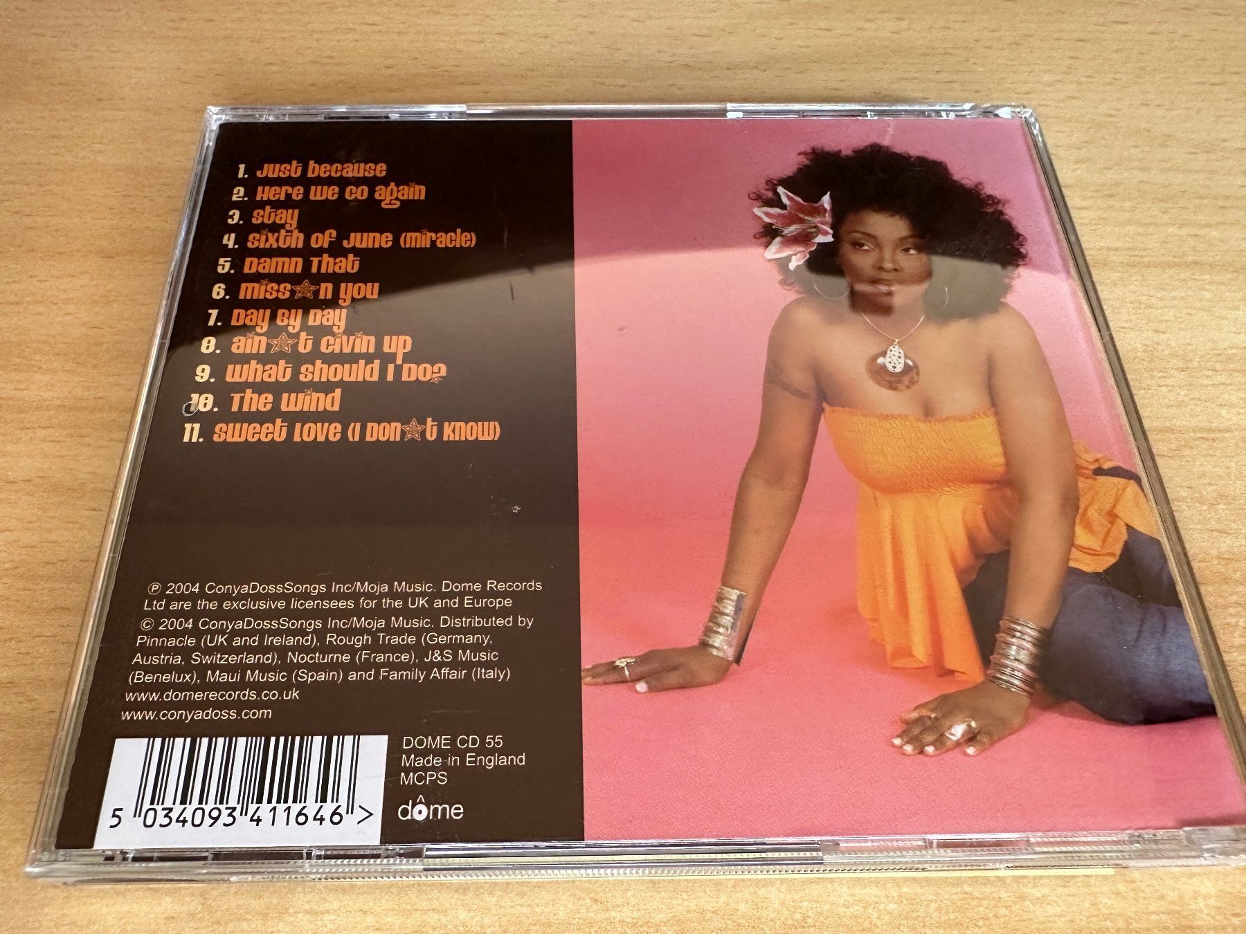 CD: Conya Doss – Just Because – Usato da Rikon im Tösstal venduto da Alpenmutz 1