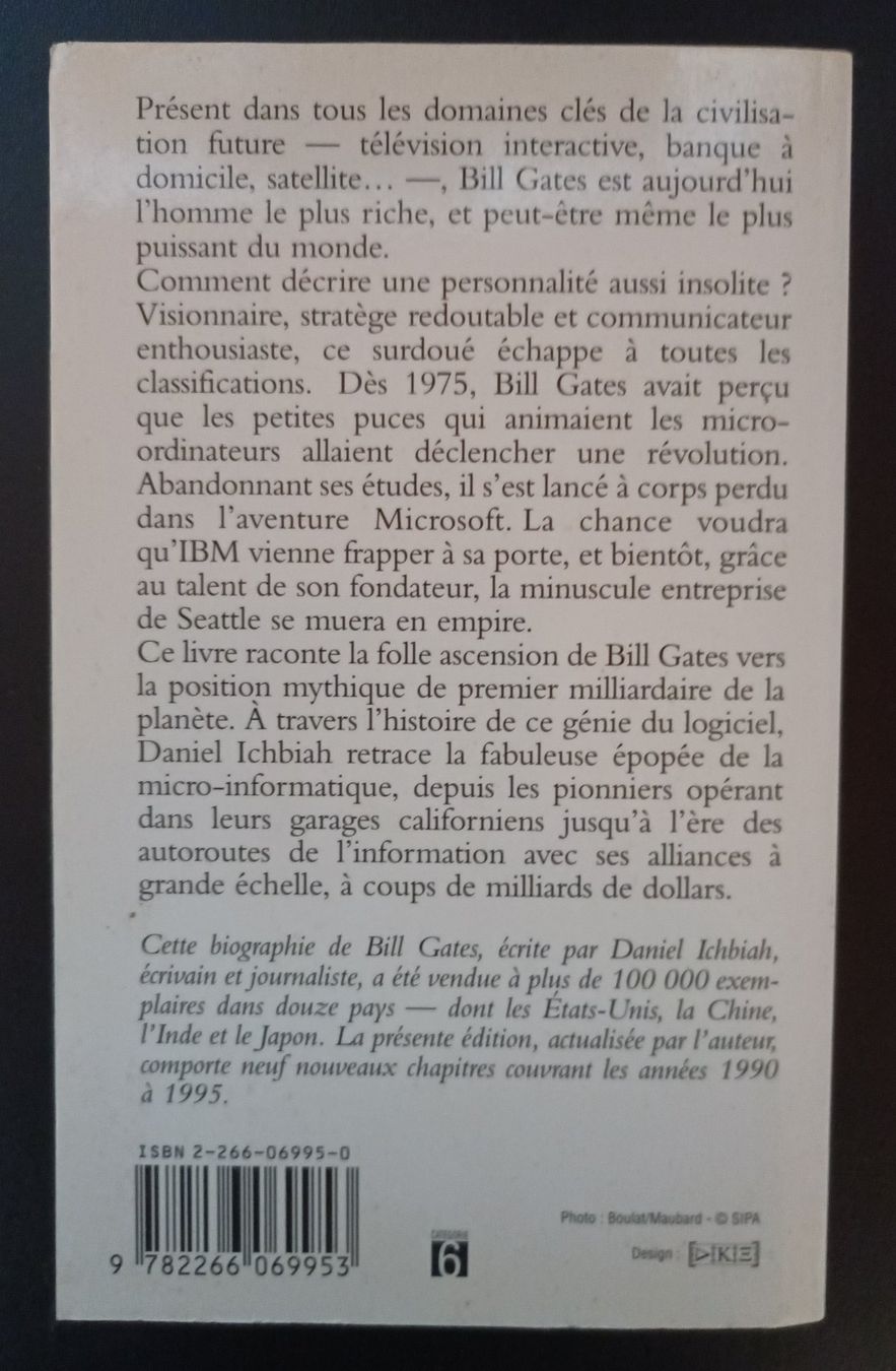 Bücher: Livre BILL GATES et la saga de Microsoft – Gebraucht aus PRANGINS von Dorp 2