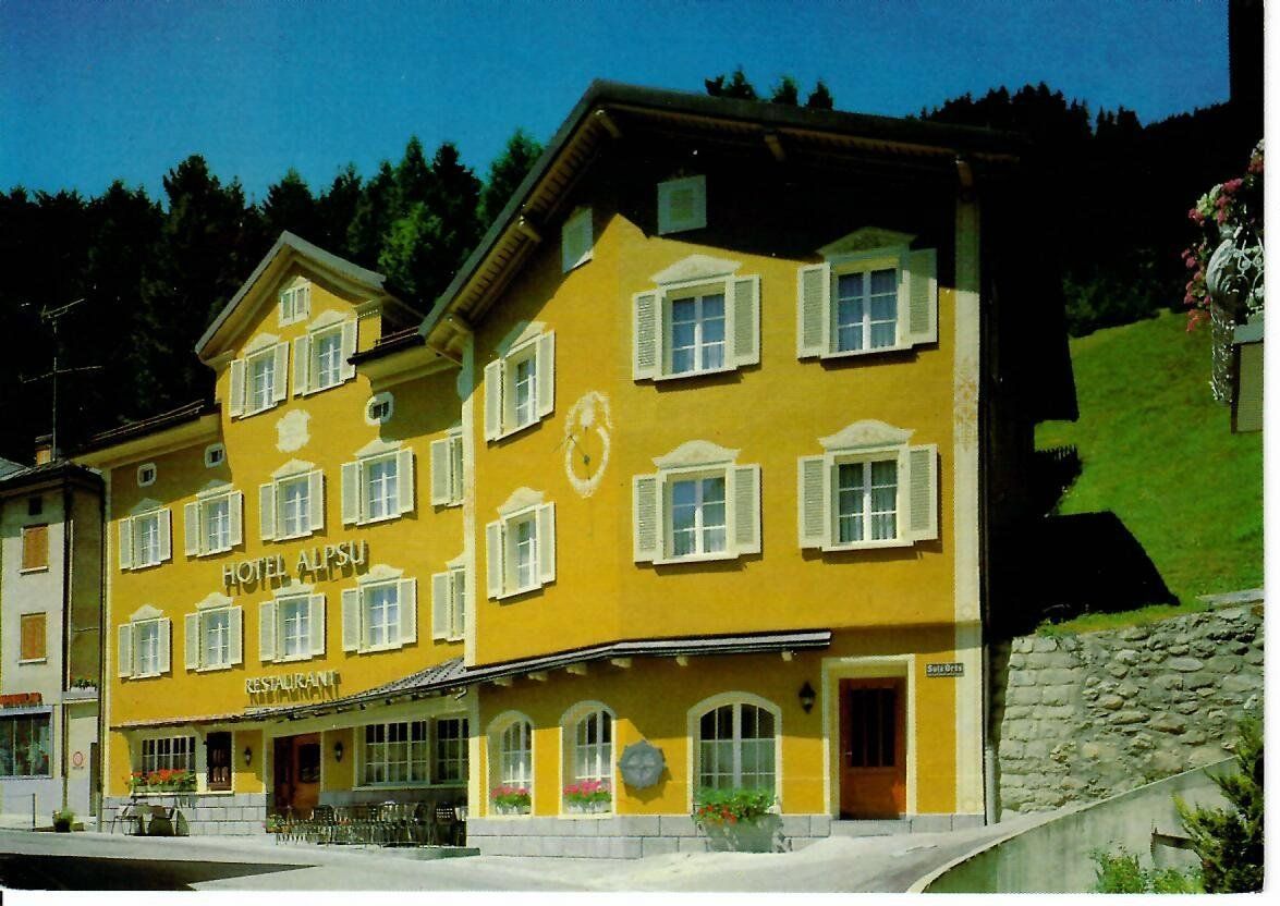Ansichtskarten: Hotel Alpsu Disentis – Gebraucht aus Hochdorf von Ziegel-16