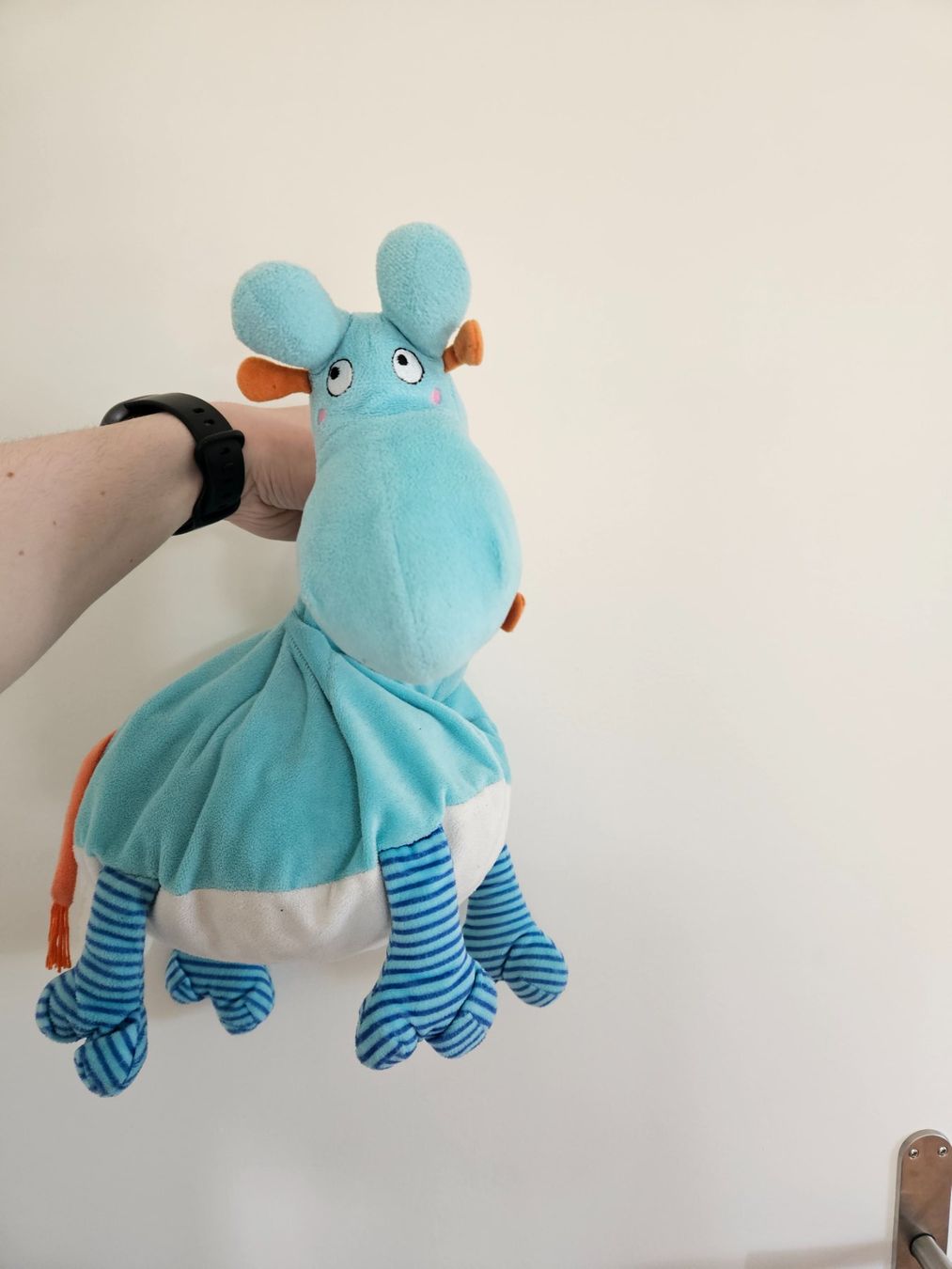 Jouets: Stofftier: Hellblaue Giraffe ca 40cm gross – D'occasion à Schaffhausen par sabrina915 1