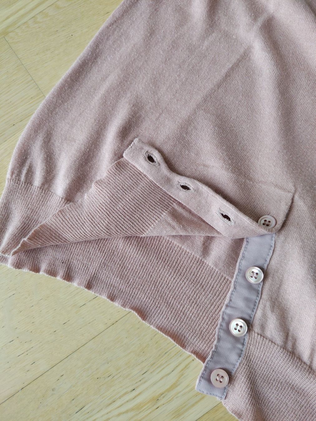 Pullover & Sweatshirts: SCHUMACHER Fein-Strick Pullover Baumwolle Altrosa Taille S – Gebraucht aus Buchrain von QueenyHE51 4