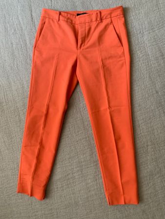 Damen Hose von Zara Orange Gr. M neuwertig