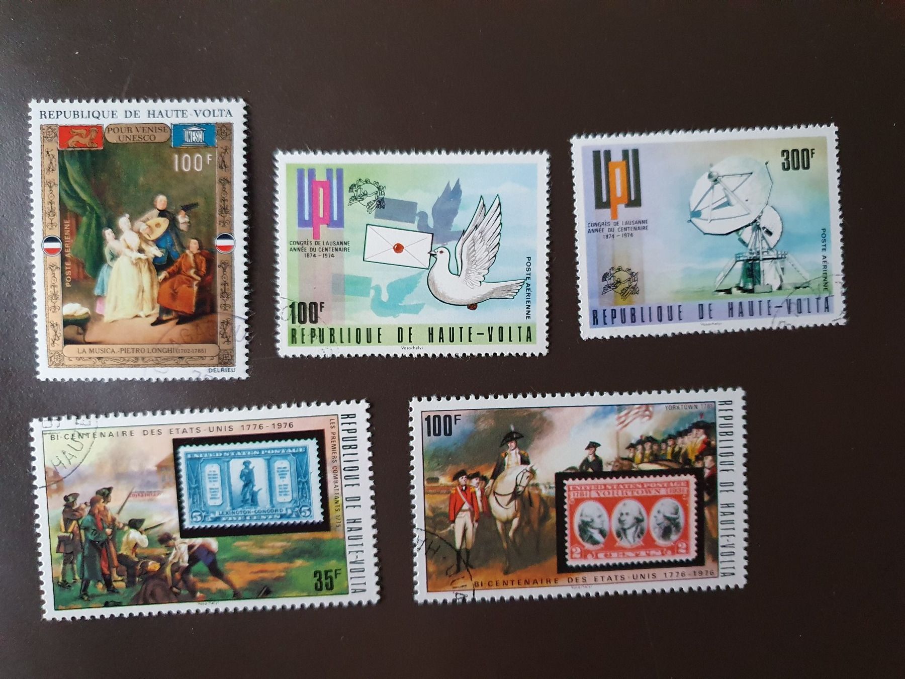 Alle Briefmarken: Republique de Haute-Volta - Motivmarken – Gebraucht aus Stilli von Mos1 1