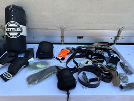 Boxsack Kettler Junior mit Boxhandschuhen und Zubehör Set32