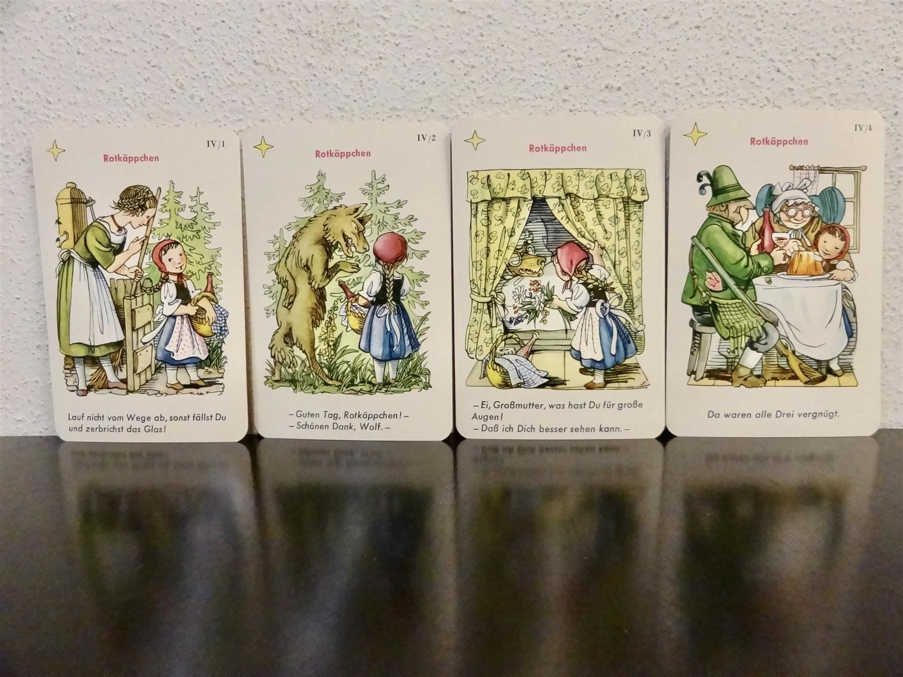Giochi: schönes altes Quartett MÄRCHEN – Usato da Kerzers venduto da wisaundso 3