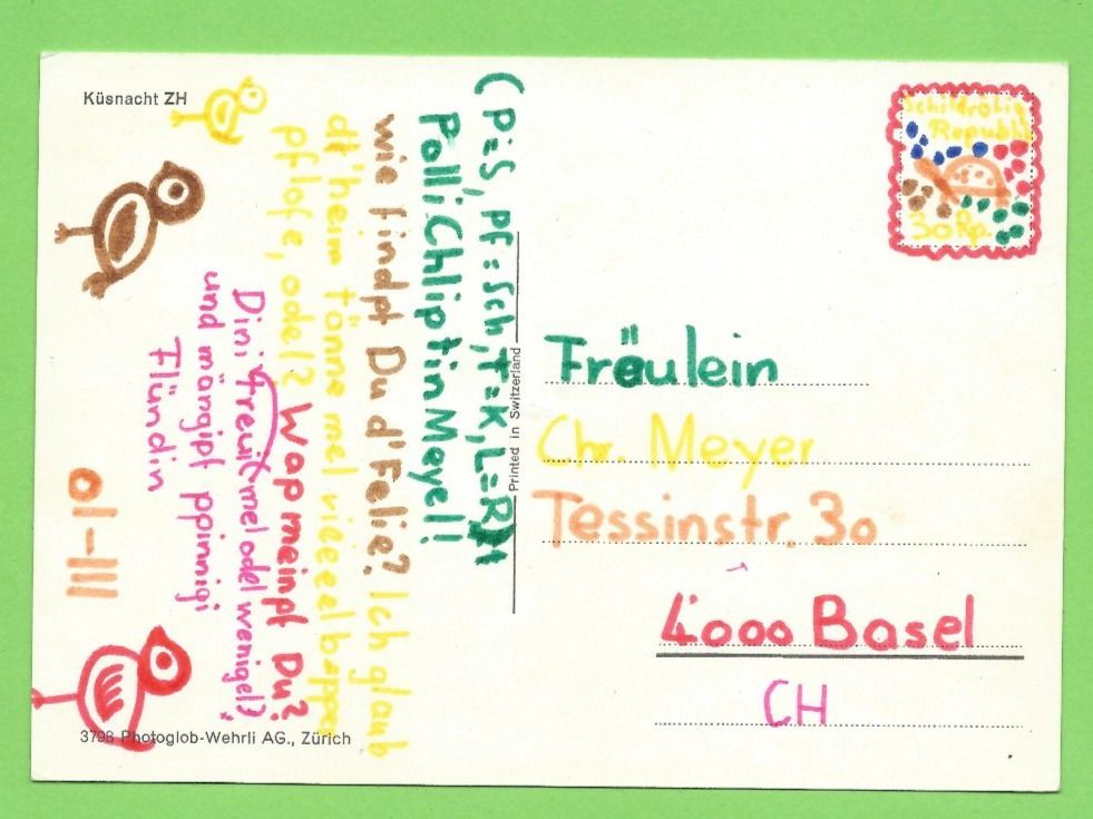 Cartoline postali: Küsnacht (ZH) – Usato da Zürich venduto da t24_de 1