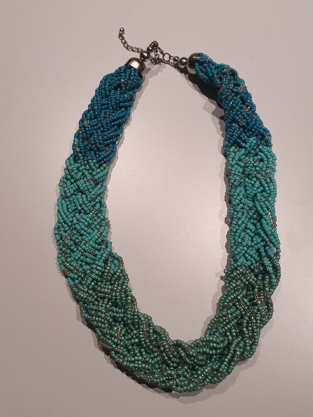 Ketten: Kette, türkis, Farbverlauf, Modeschmuck – Gebraucht aus Heinrichswil von sabi2809 1