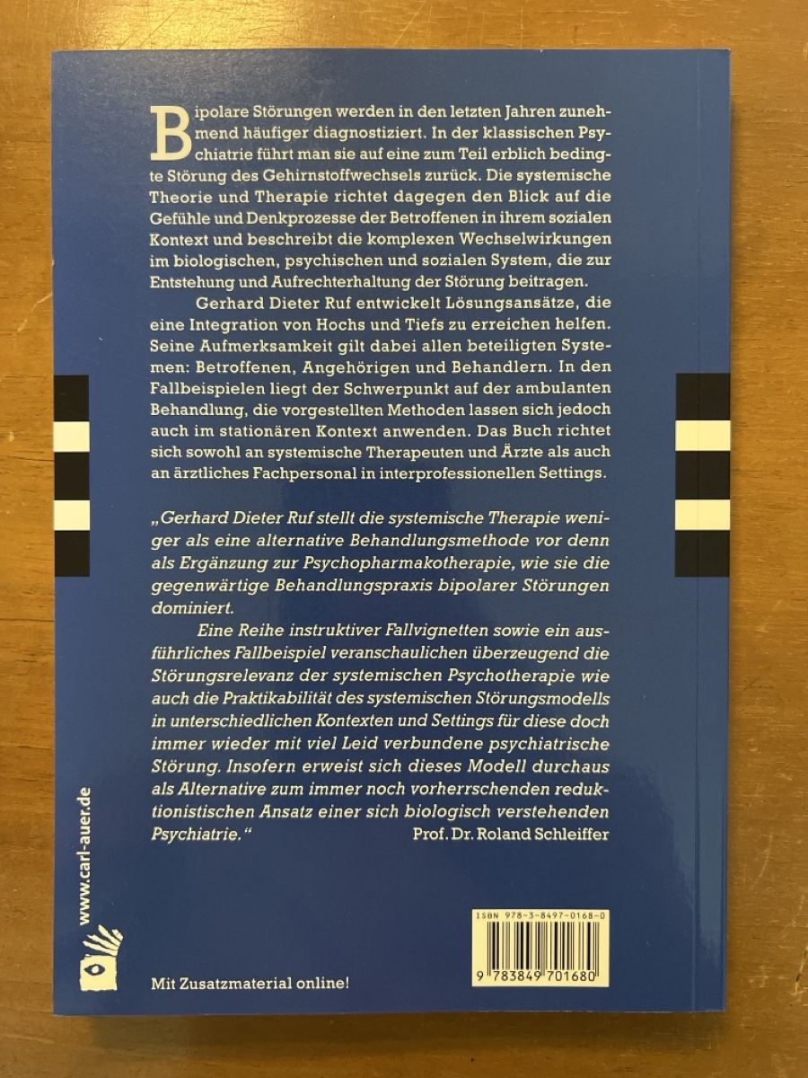 Bücher: Bipolare Stoerungen Systemisch Behandeln Buch – Neu (gemäss Beschreibung) aus Winterthur von Divns 1