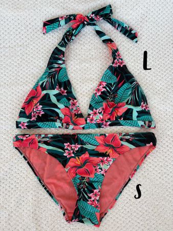 Bikini tropisch Grösse S & L neuwertig
