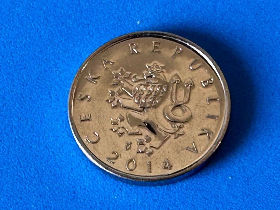 Tutti le monete: Czech Republic - 1 Koruna 2014 – Usato da Corcelles NE venduto da AJKader