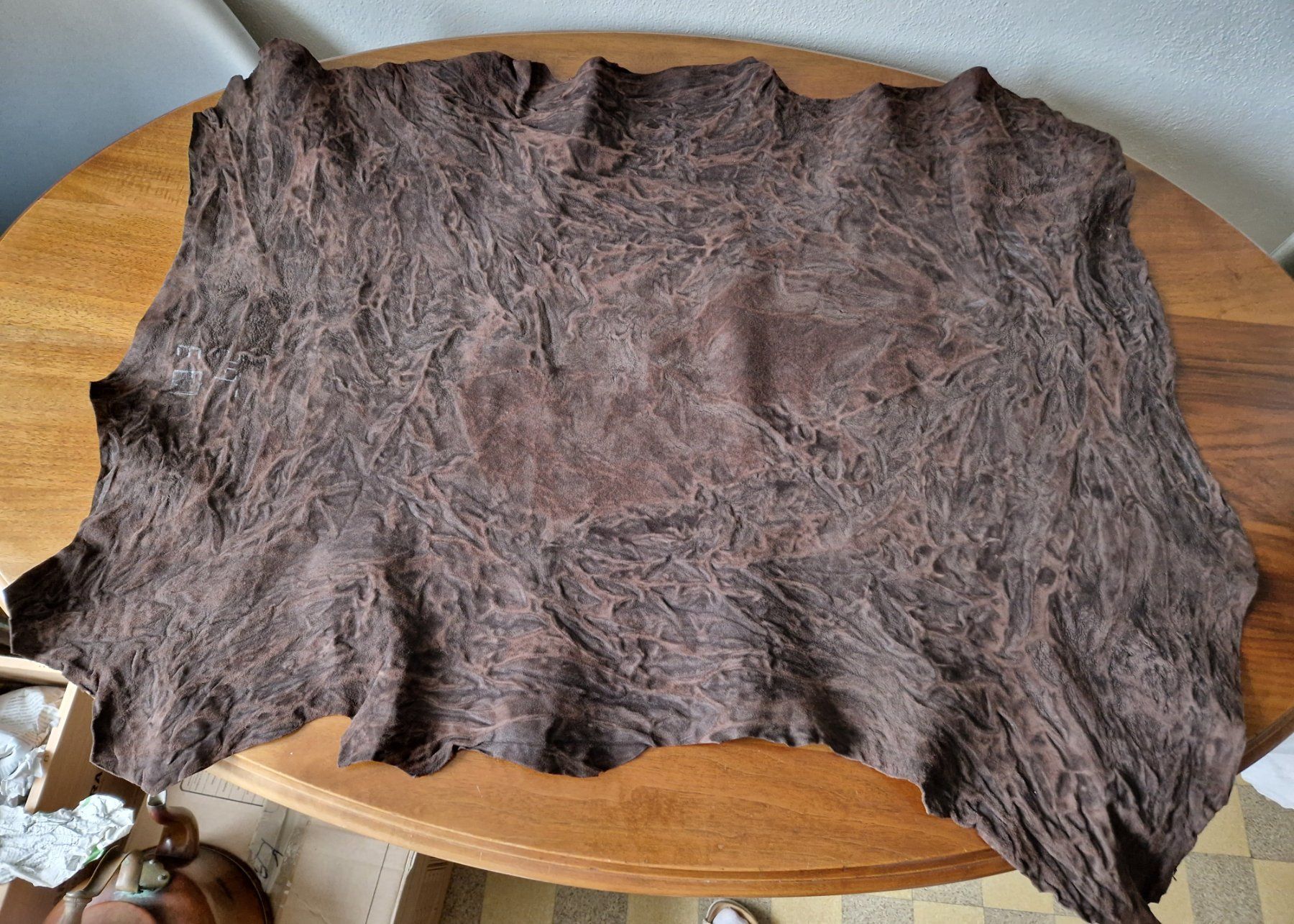 Tessuti: 3 Stück Leder – Nuovo (secondo la descrizione) da Bern venduto da Antikbatik 7