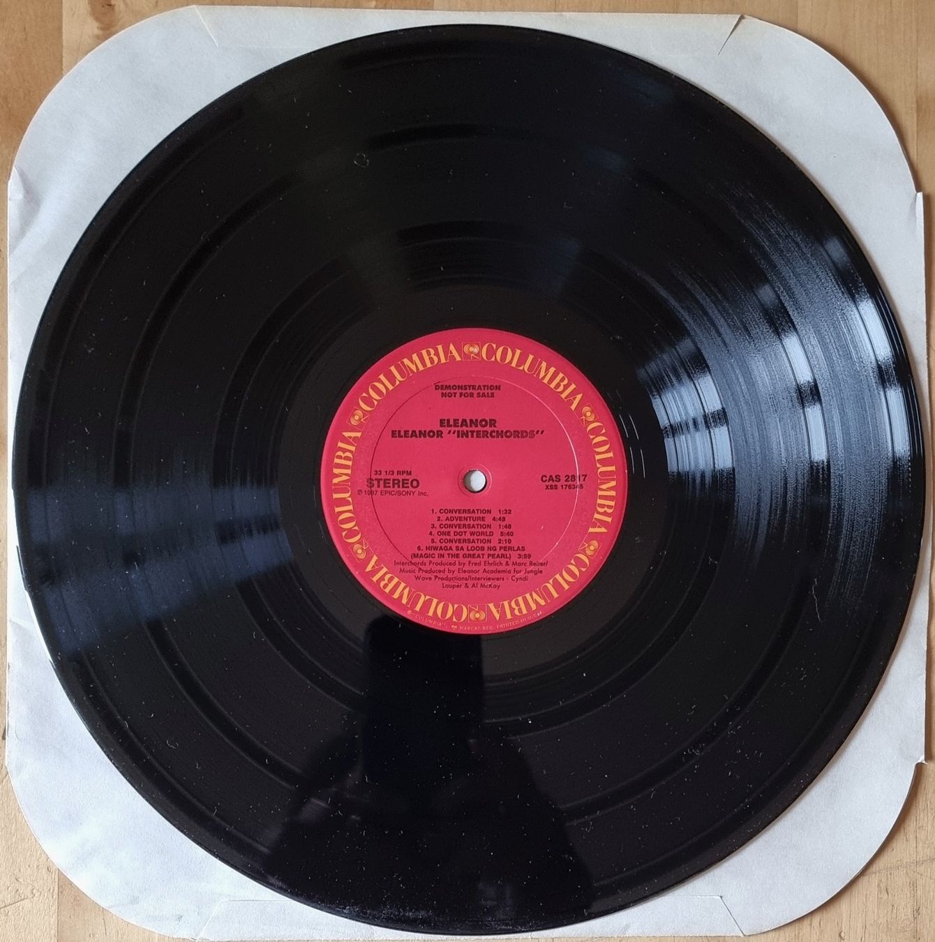 Dischi in vinile: LP Eleanor - Interchords (US 1987) Promo. Mint. – Nuovo e nell'imballaggio originale da Luzern venduto da Frizzz 3