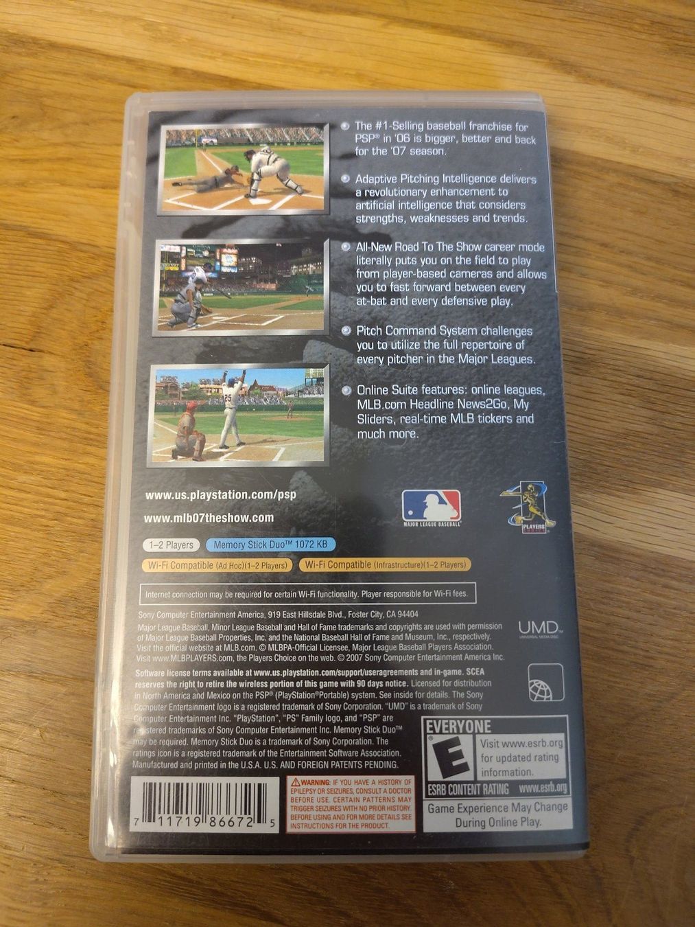 Sony Giochi: MLB 07 The Show - Playstation Portable / PSP – Usato da Kloten venduto da SuperRetroPixels 1