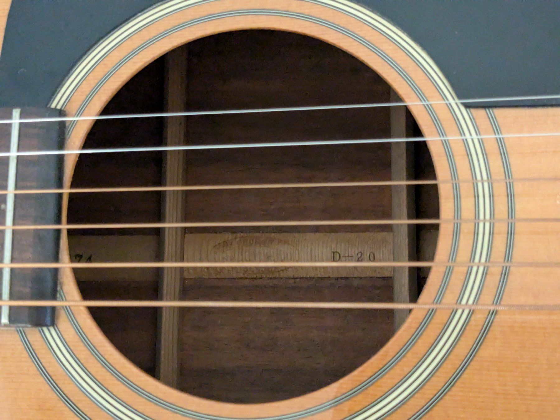 Washburn Musikinstrumente: Washburn D-20 Akustikgitarre Vintage – Gebraucht aus Weinfelden von blaukreuz_brocki_TG 9