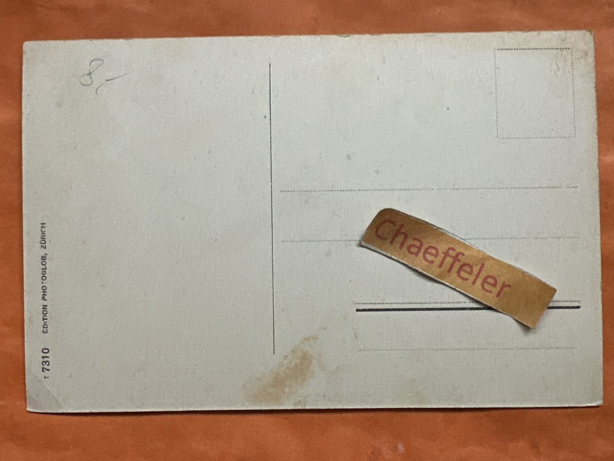 Ansichtskarten: Originale Ansichtskarte Amden mit Leistkamm, ca. 1950! – Gebraucht aus Zürich von Chaeffeler 1