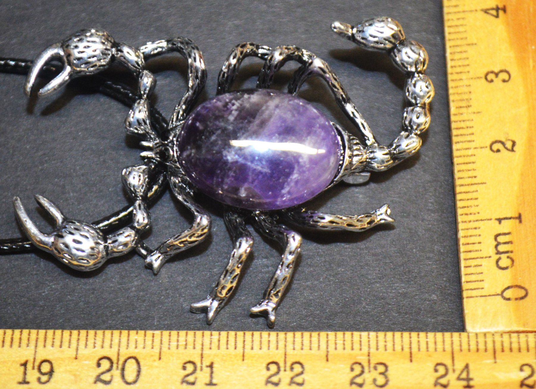 Spille & Fermagli: Brosche oder Halskette - G-762 - Skorpion – Amethyst – Nuovo e nell'imballaggio originale da Goldiwil (Thun) venduto da han_v5b7 2