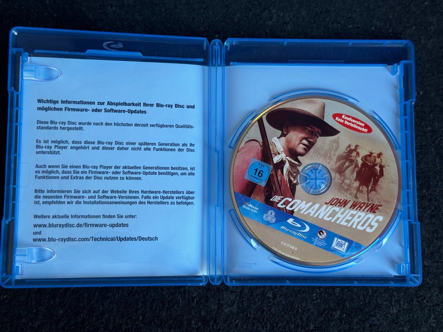 Tutti i DVDs: Die Comancheros Western Blu-ray Disc EN/FR/DE John Wayne – Usato da Fribourg venduto da tschjoly 4