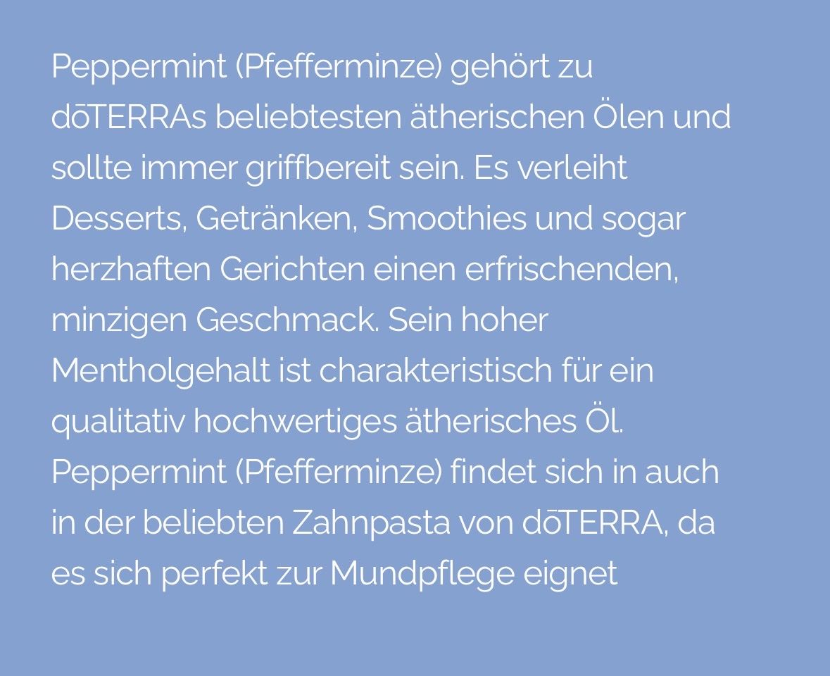 Doterra Ätherische Öle: dōTERRA Peppermint ätherisches Öl 15ml geöffnet & gebraucht – Gebraucht aus Sissach von Loredana89 5