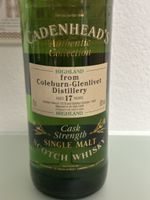 Neuer Preis "Rarität" Cadenhead’s Coleburn-Glenlivet 17J.