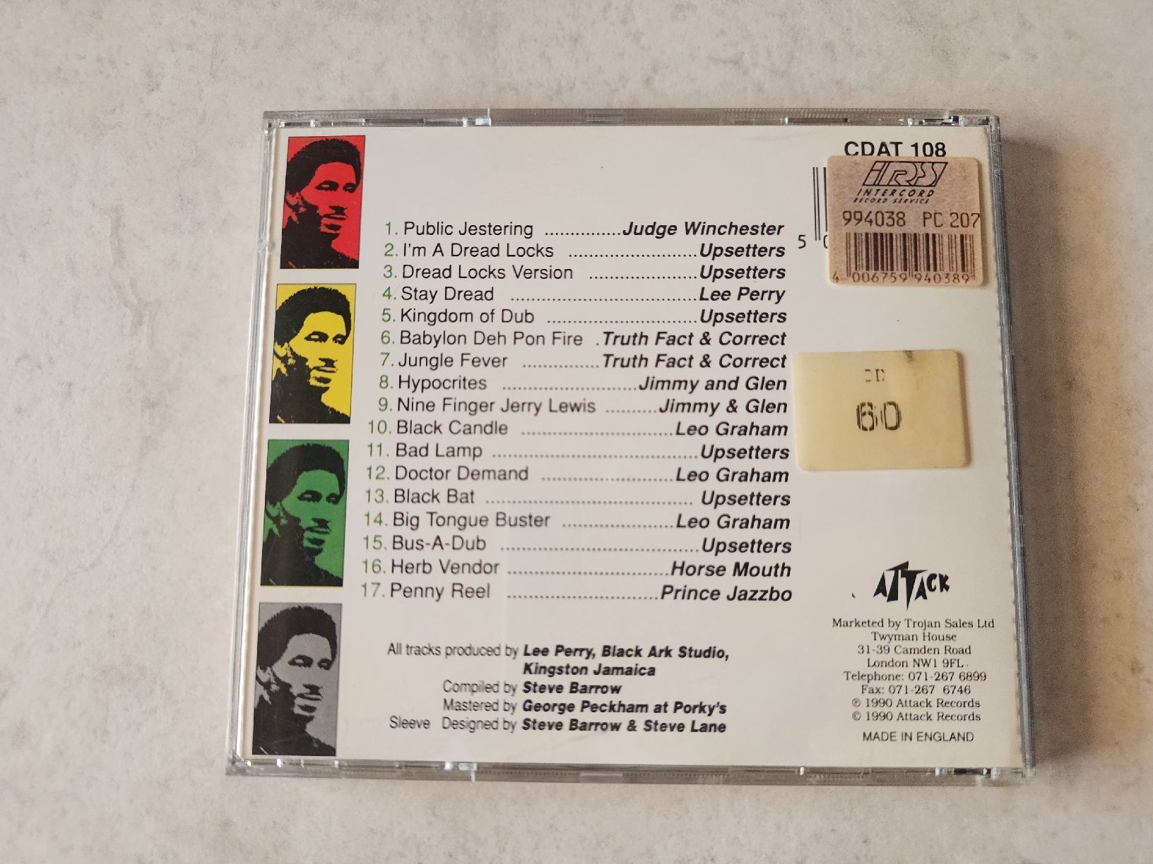 CDs: Lee Perry & Friends  -  Public Jestering – Gebraucht aus Schneisingen von backstore24 1