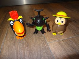 Lot de 3 figurines jouets