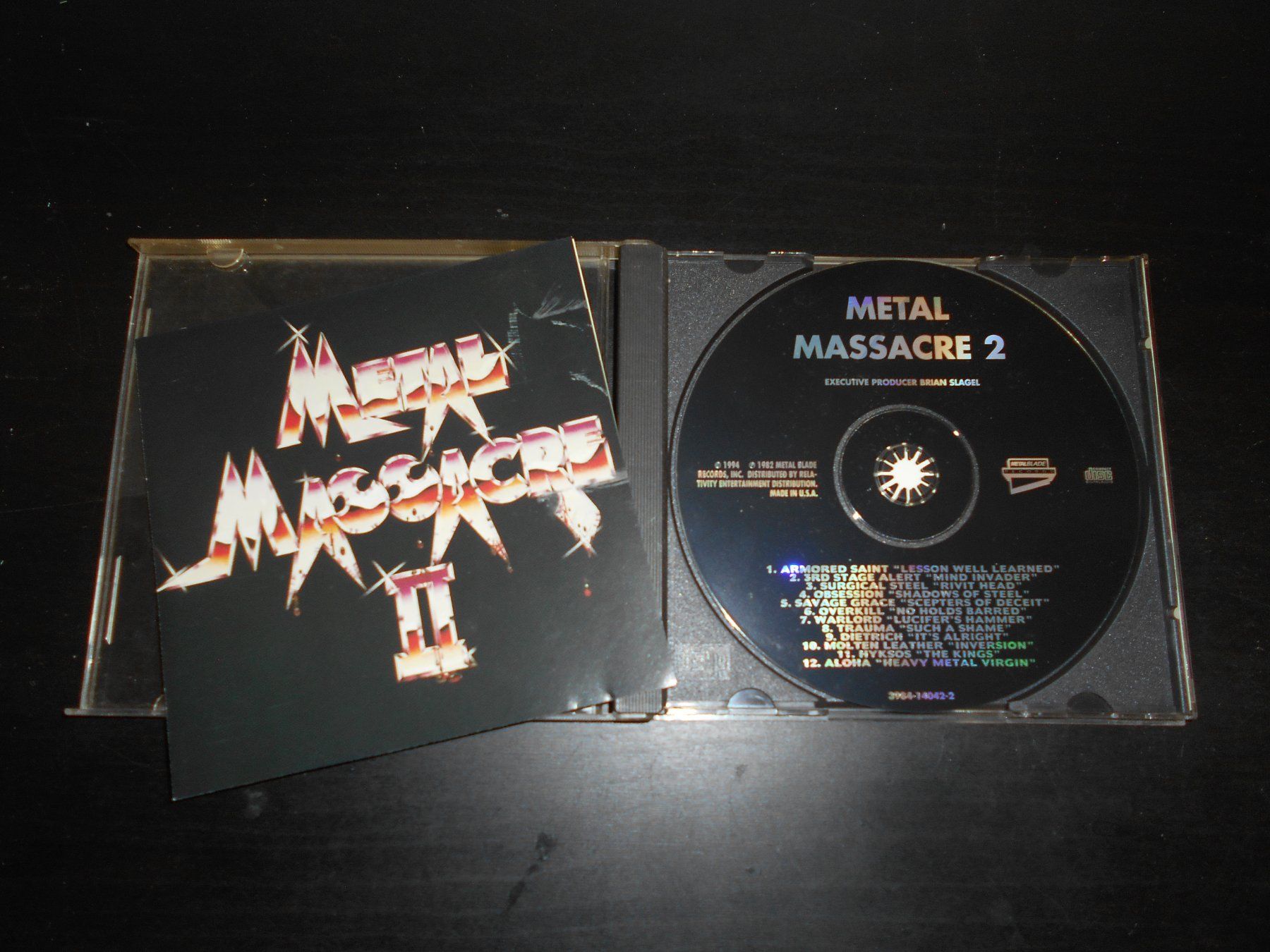 CD: SAMPLER -- Metal Massacre II / 1994 – Usato da Aarberg venduto da witchhunter01