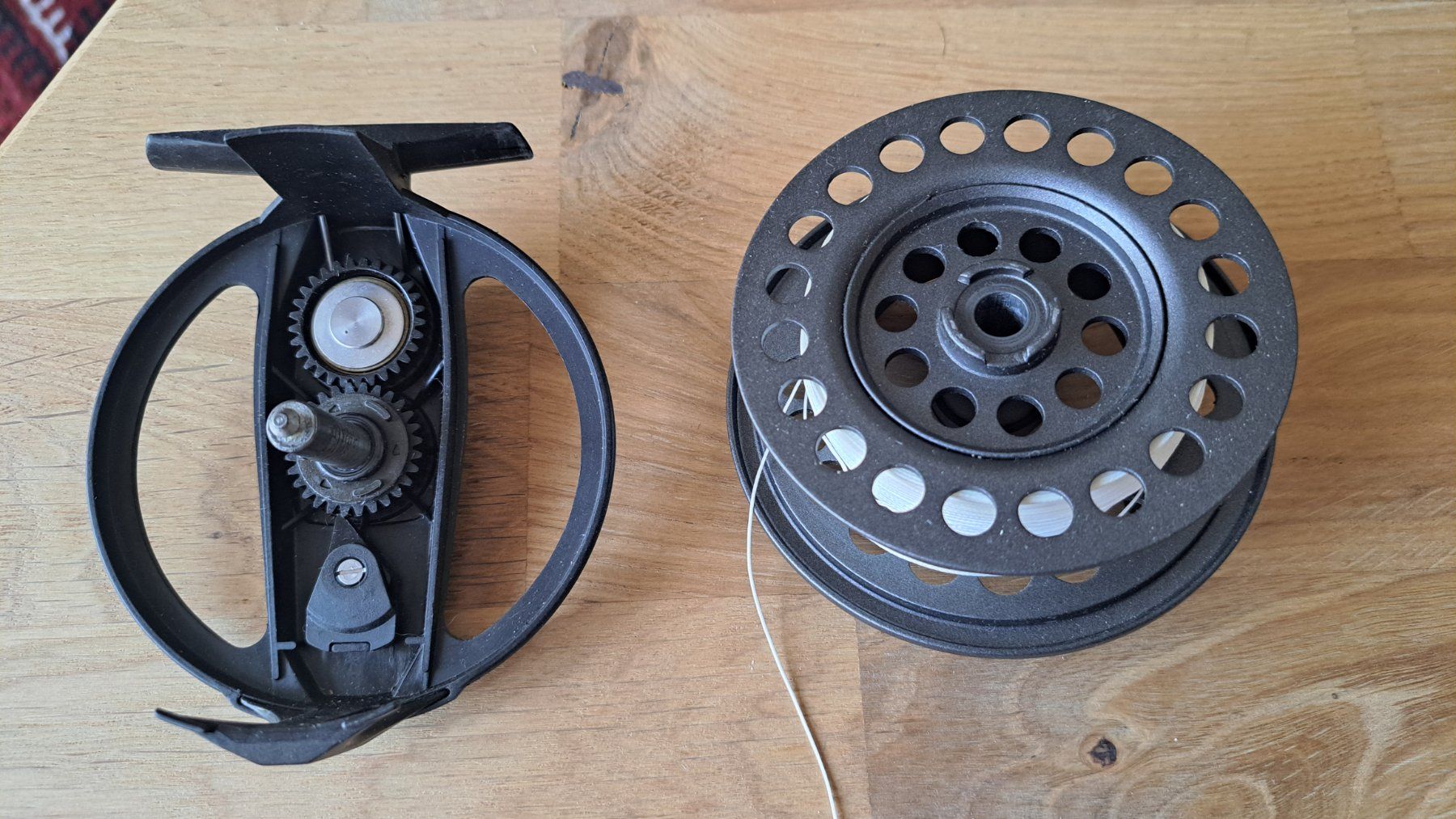 Tambours & Moulinets: Fly reel Dragonfly Large Arbour 90 – D'occasion à Lausanne 26 par Bluegoose 2